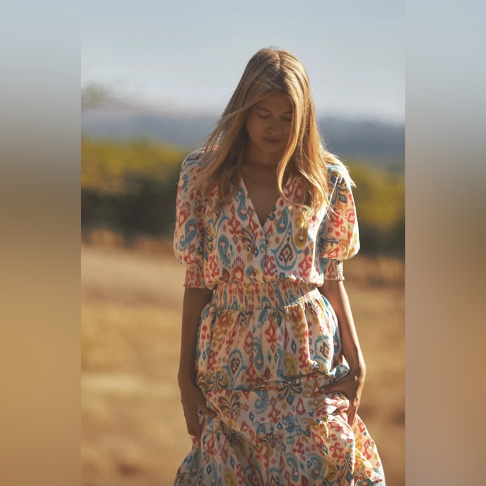 Colorful Patterned Dress